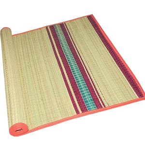 Traditional Korai Grass Mat - 6 X 3.5 Feet